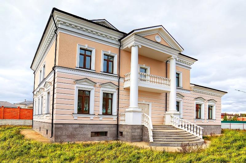 Проект дома в русском стиле