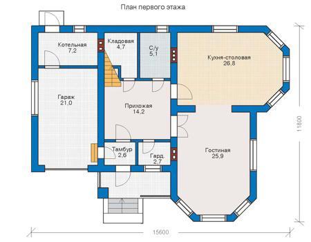 Планировка проекта дома №53-29 53-29_1.jpg
