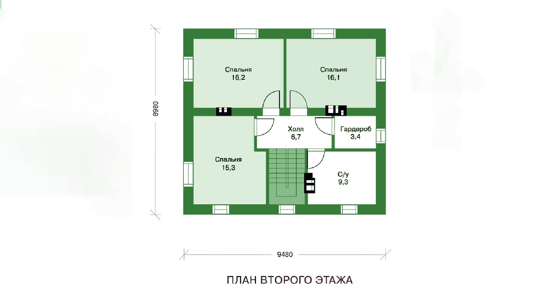 Планировка проекта дома №br-127 br-127_p2.jpg