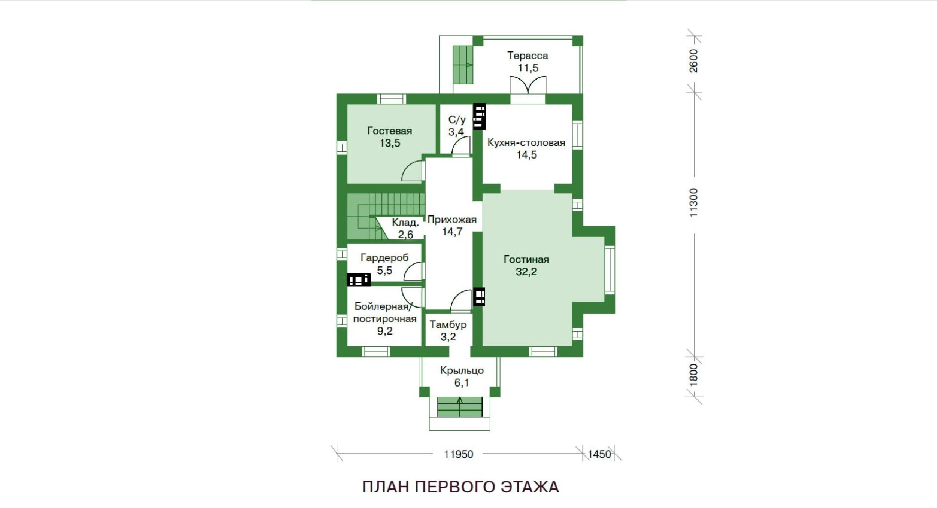 Планировка проекта дома №br-191 br-191_p1.jpg