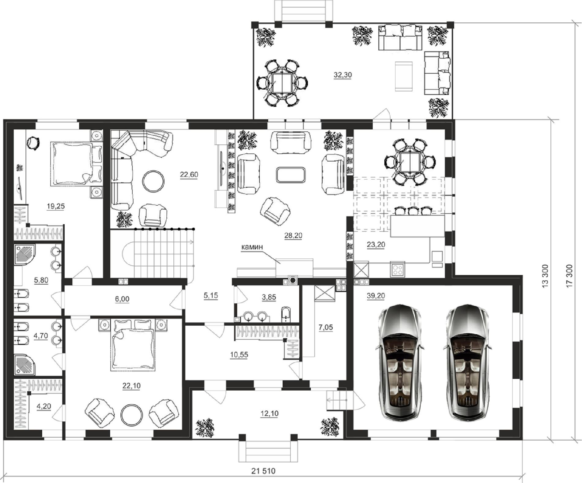 Планировка проекта дома №cp-15-57 cp-15-57_v1_pl1.jpg