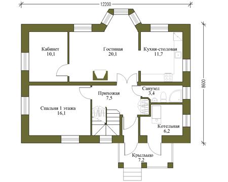 Планировка проекта дома №cp-33-86 cp-33-86_v1_pl1.jpg