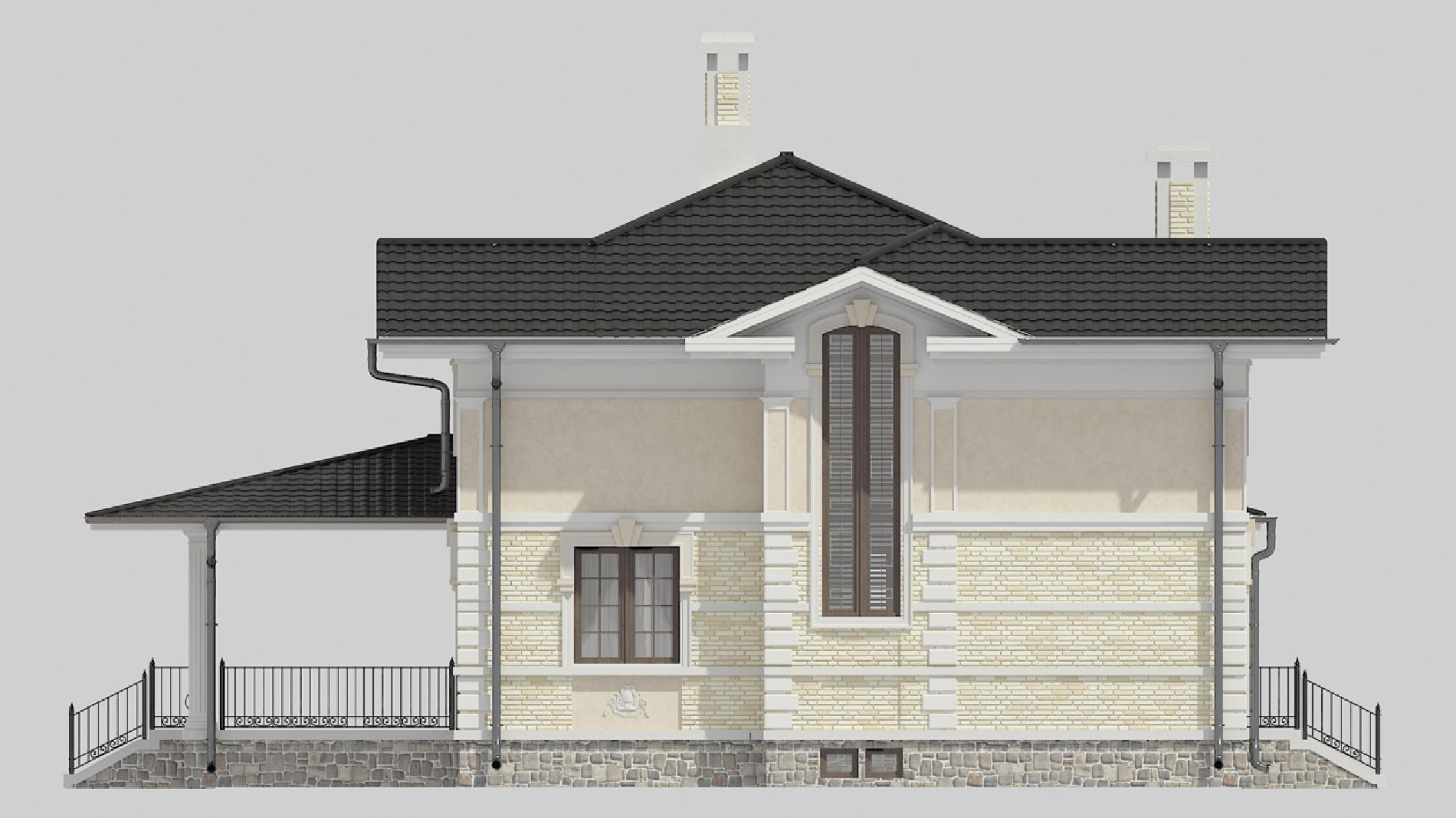 Фасады проекта дома №cp-84-58 cp-84-58_4.jpg