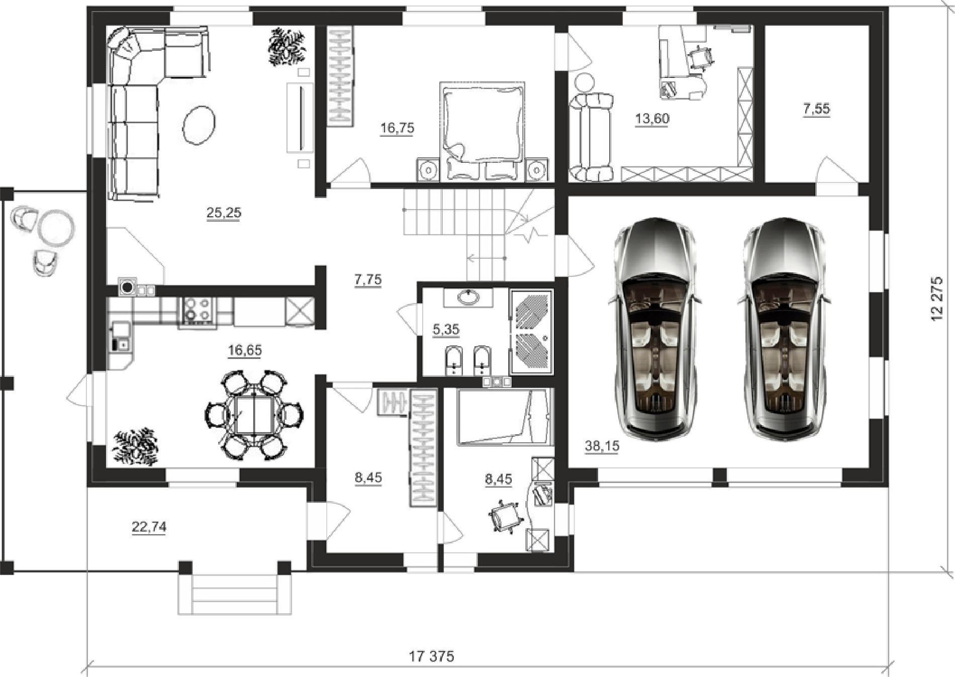 Планировка проекта дома №cp-89-73 cp-89-73_v1_pl1.jpg