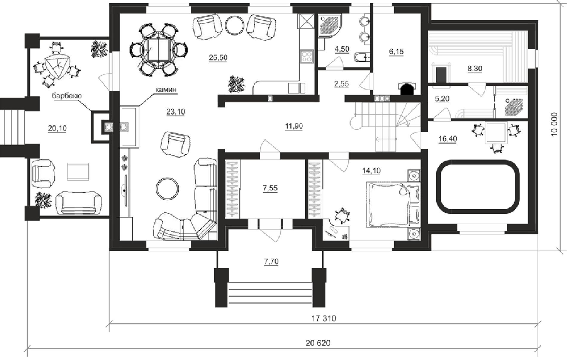 Планировка проекта дома №cp-92-17 cp-92-17_v1_pl0.jpg