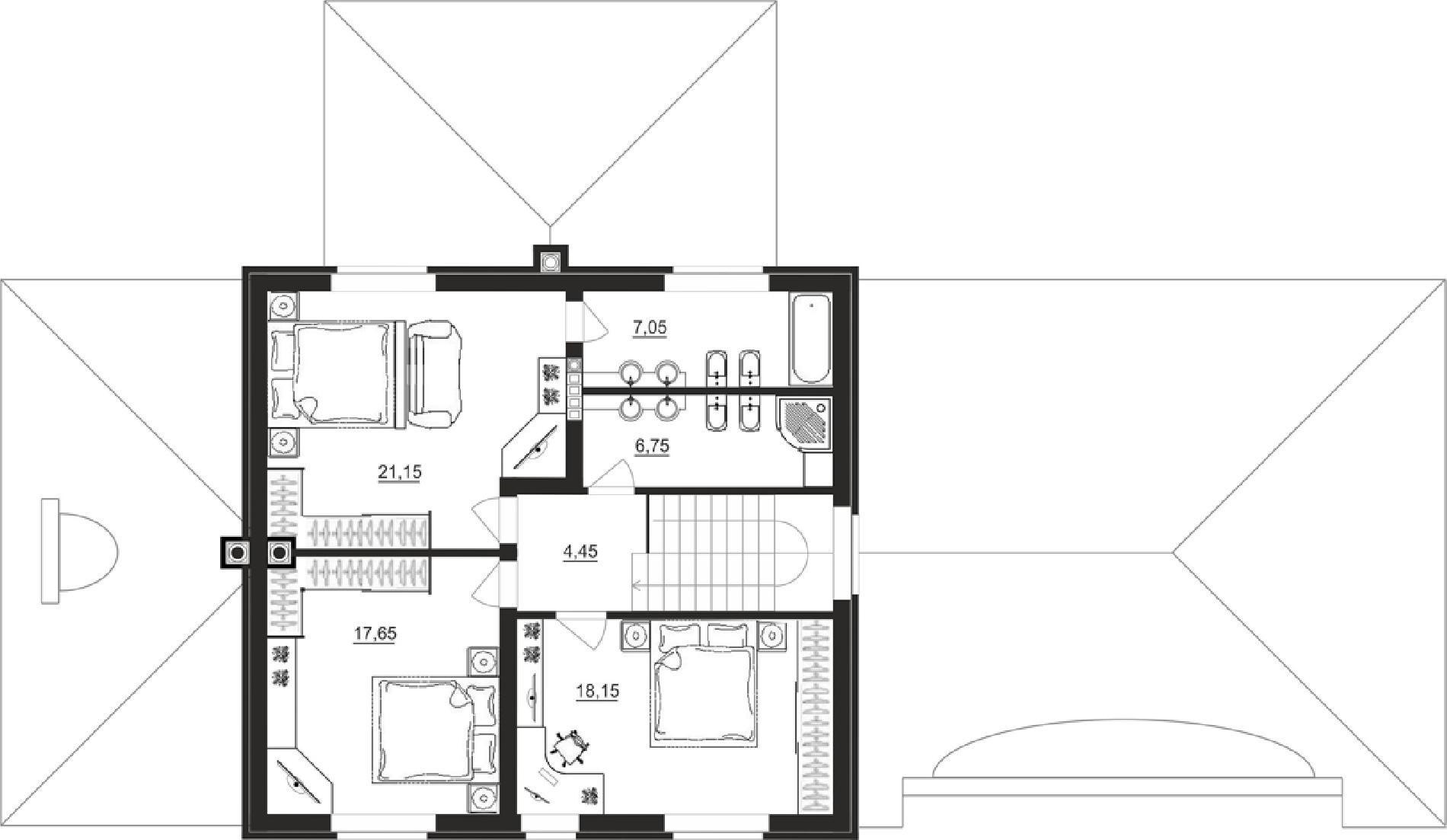 Планировка проекта дома №cp-92-29 cp-92-29_v1_pl1.jpg