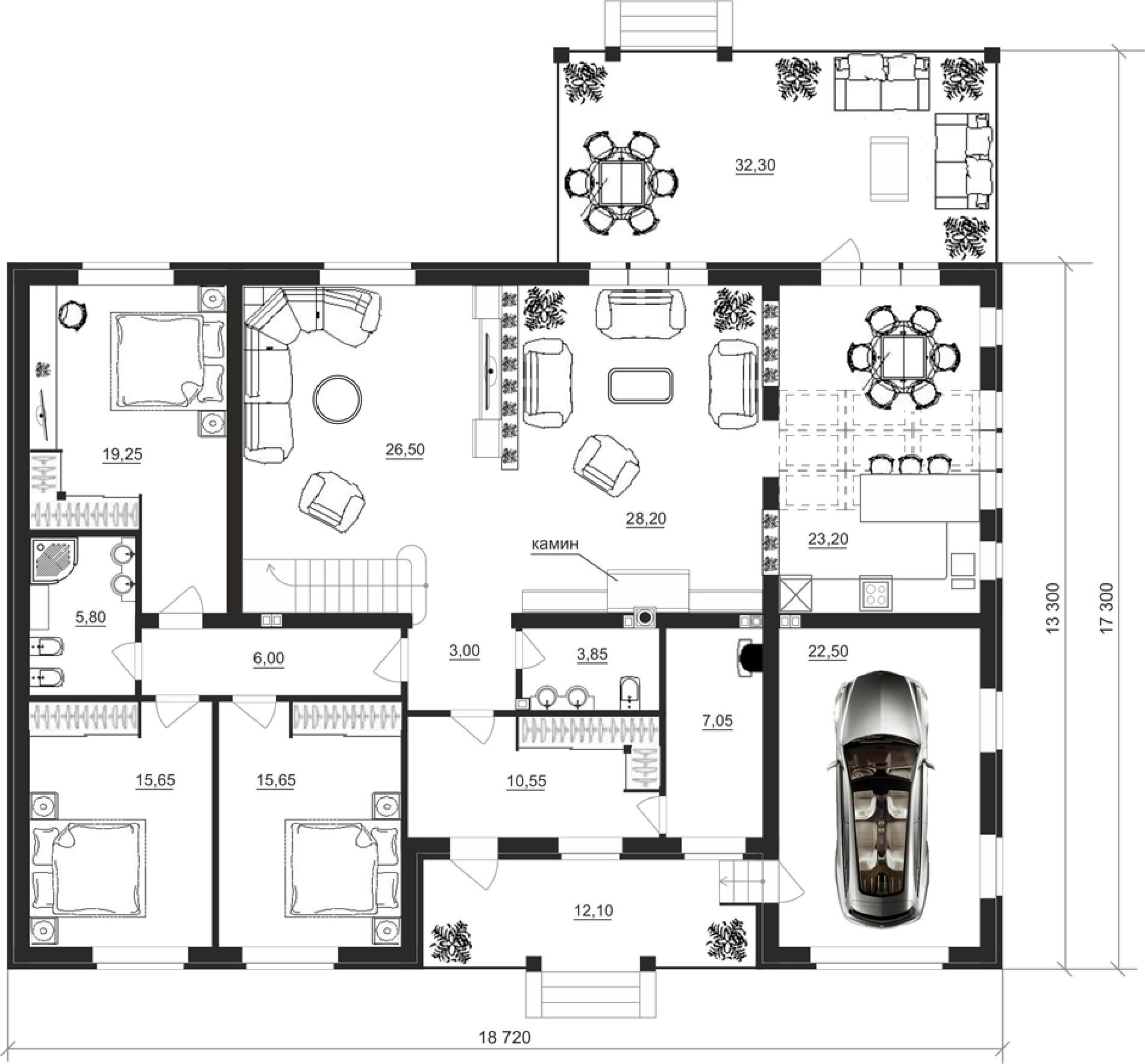 Планировка проекта дома №cp-92-31 cp-92-31_v3_pl0.jpg