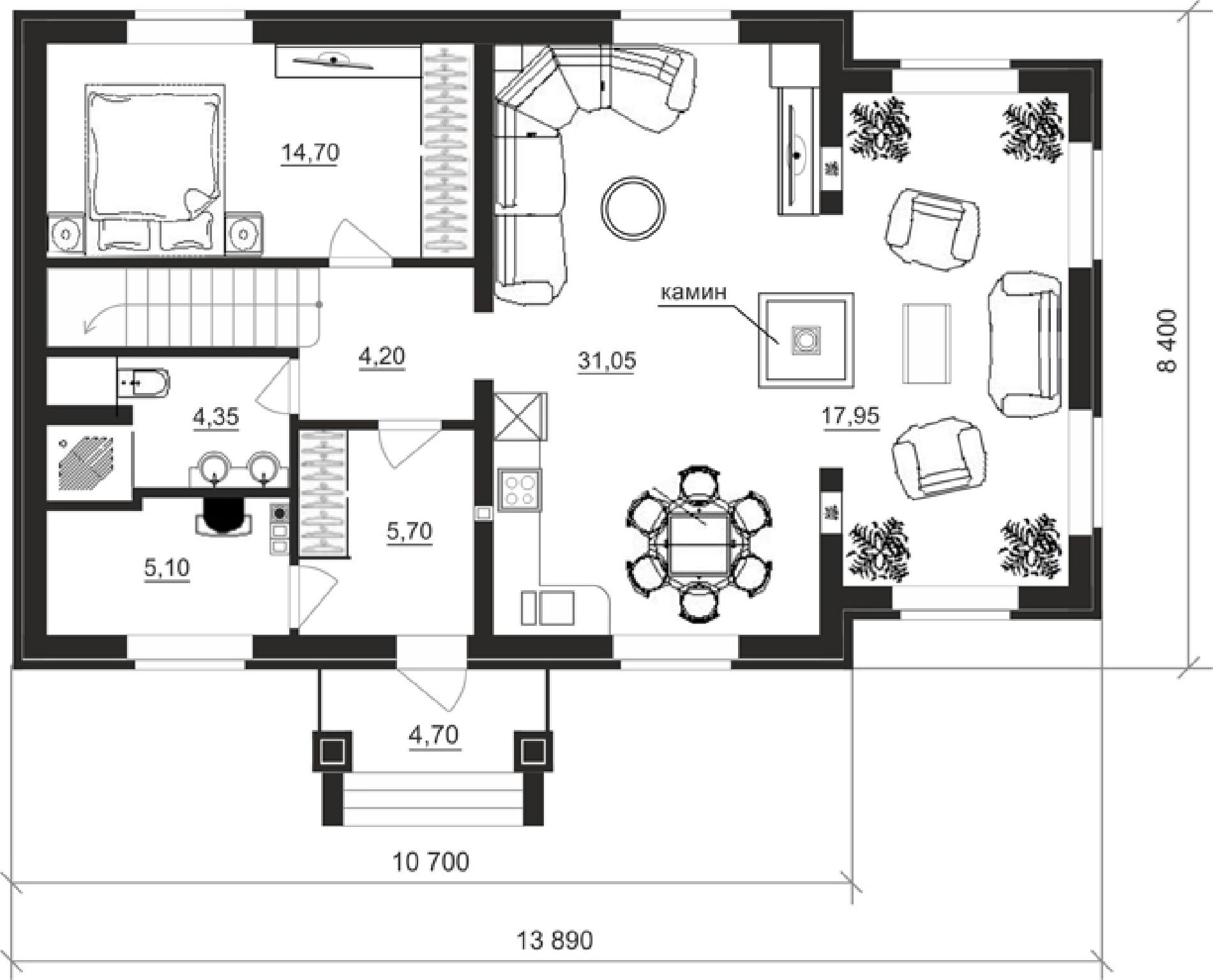 Планировка проекта дома №cp-92-43 cp-92-43_v1_pl0.jpg