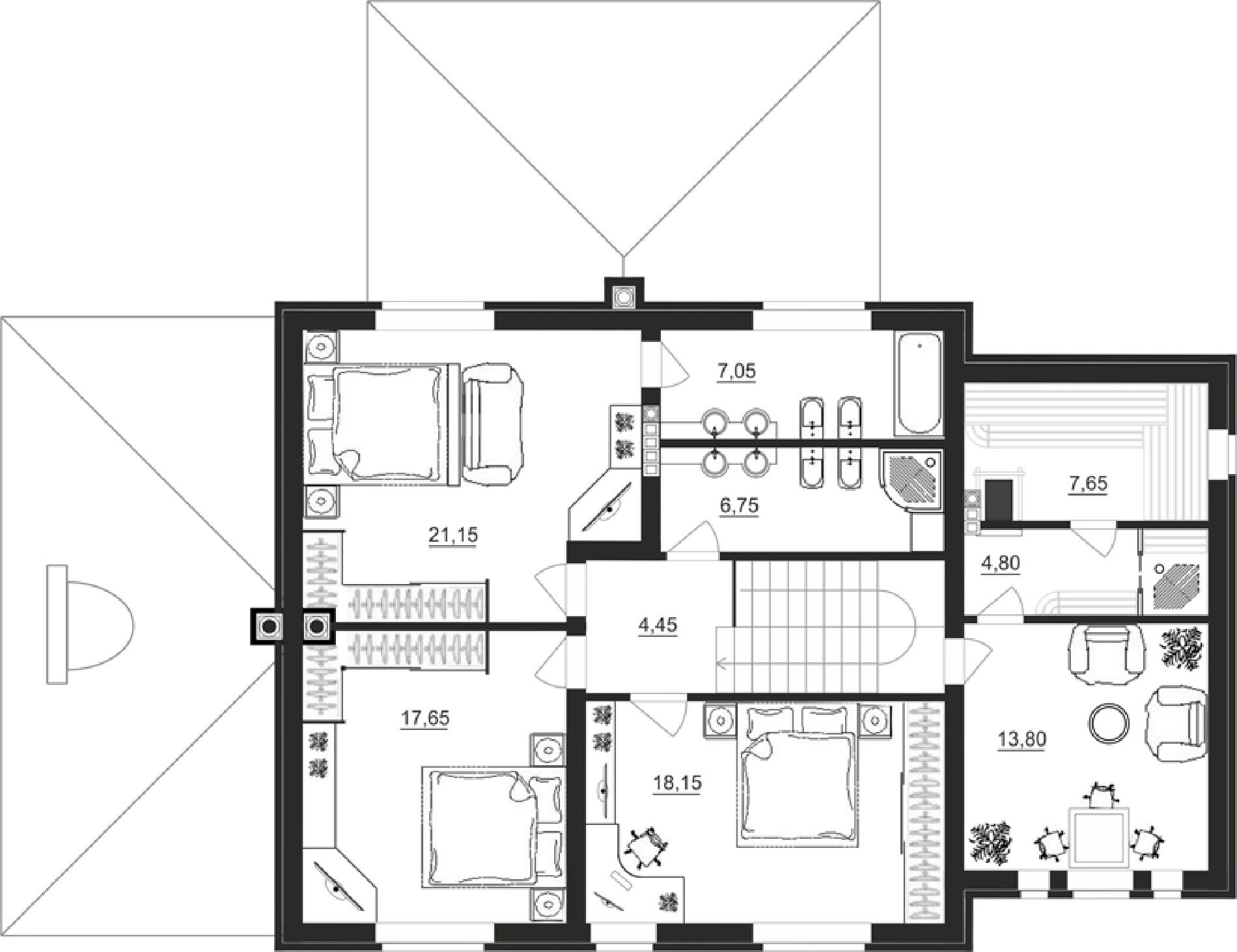 Планировка проекта дома №cp-92-47 cp-92-47_v1_pl1.jpg