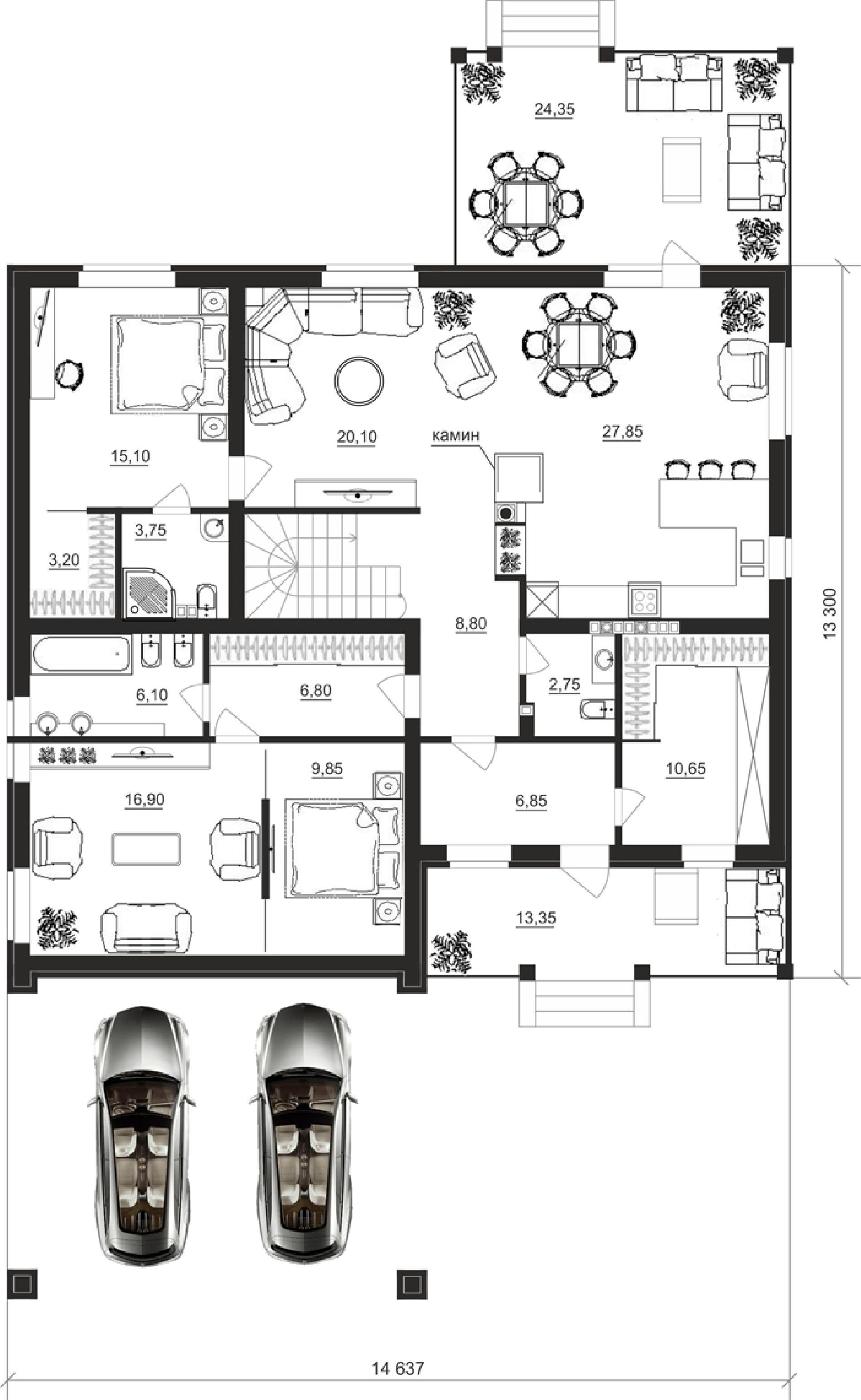 Планировка проекта дома №cp-93-05 cp-93-05_v3_pl1.jpg
