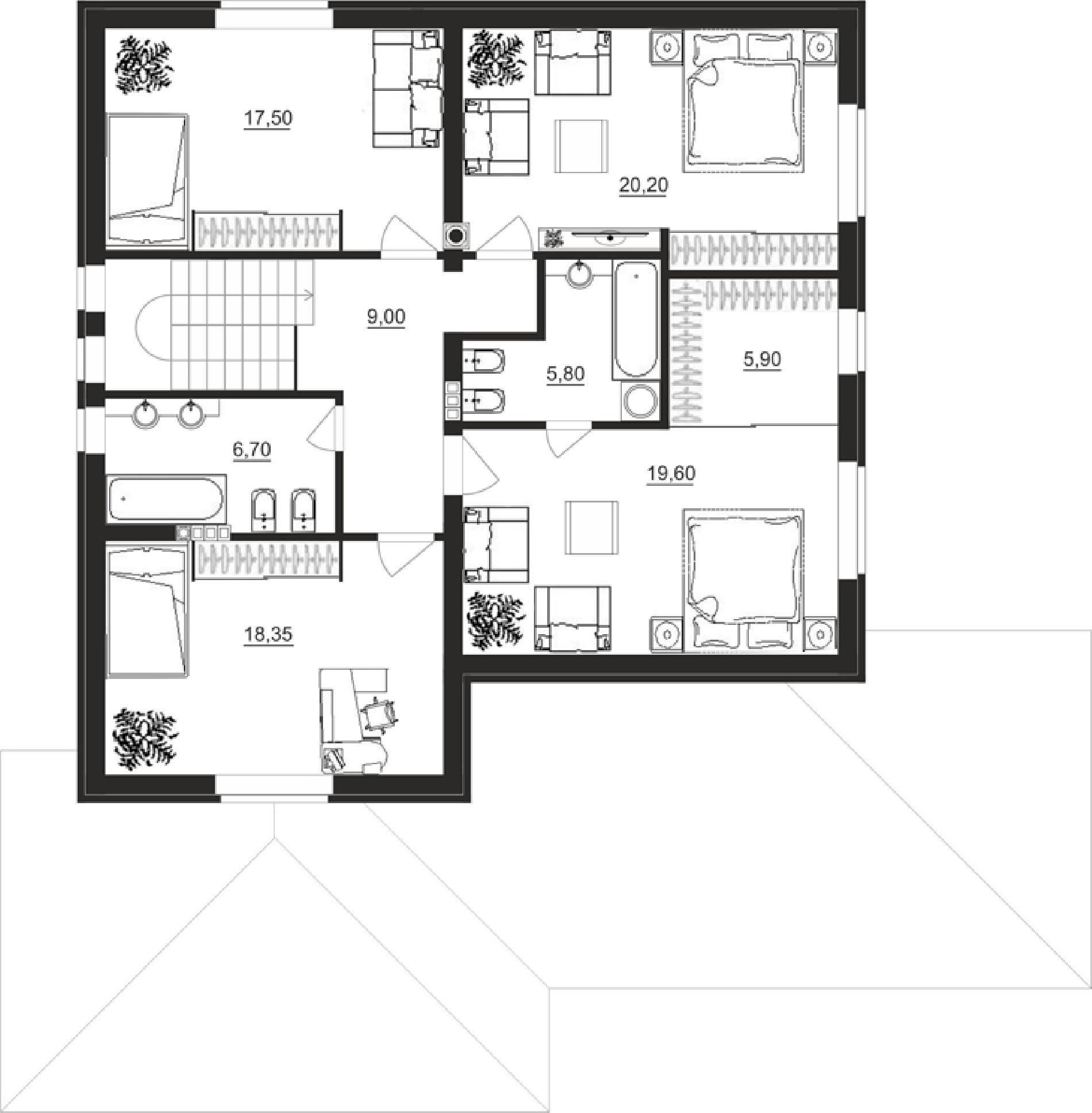 Планировка проекта дома №cp-93-09 cp-93-09_v1_pl2.jpg
