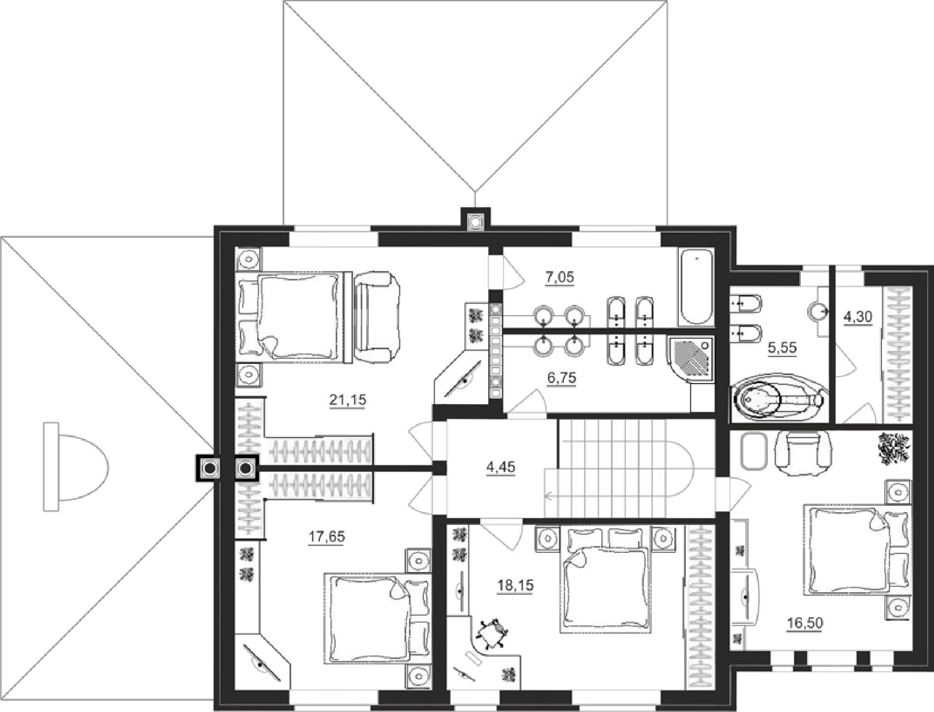 Планировка проекта дома №cp-93-49 cp-93-49_v2_pl2.jpg