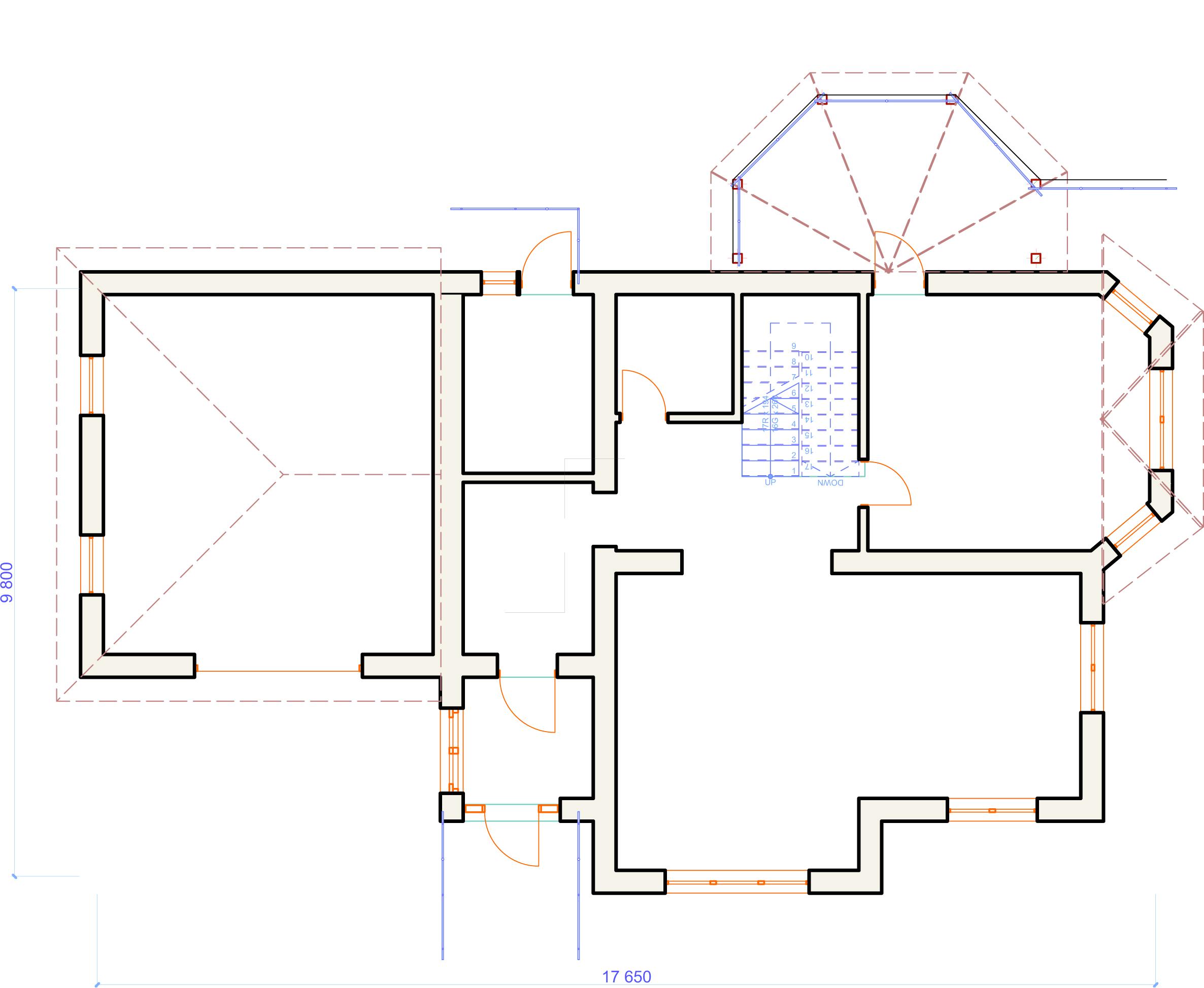 Планировка проекта дома №h-1051 H-1051_p1.webp