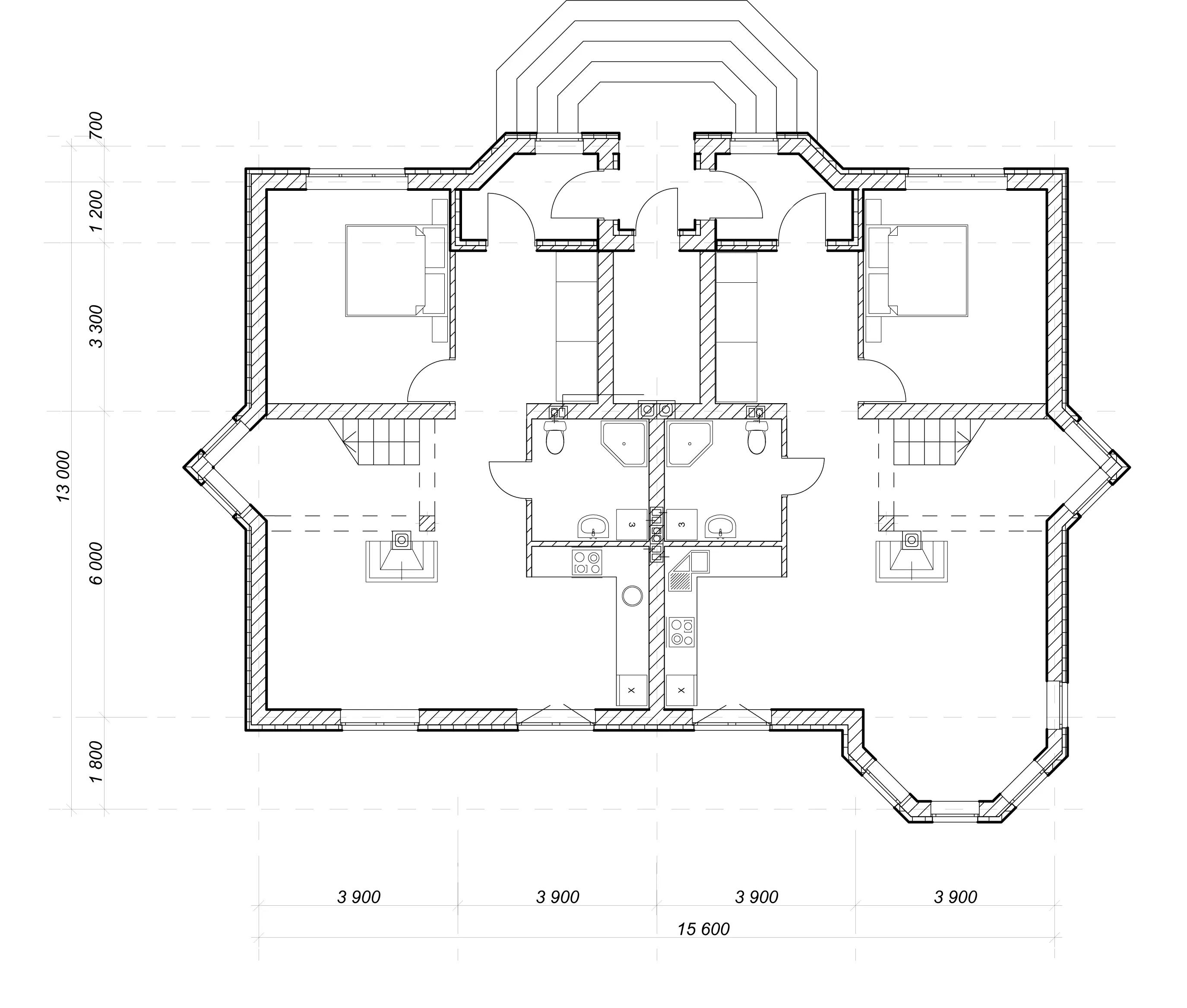 Планировка проекта дома №h-1104 H-1104_p1.webp