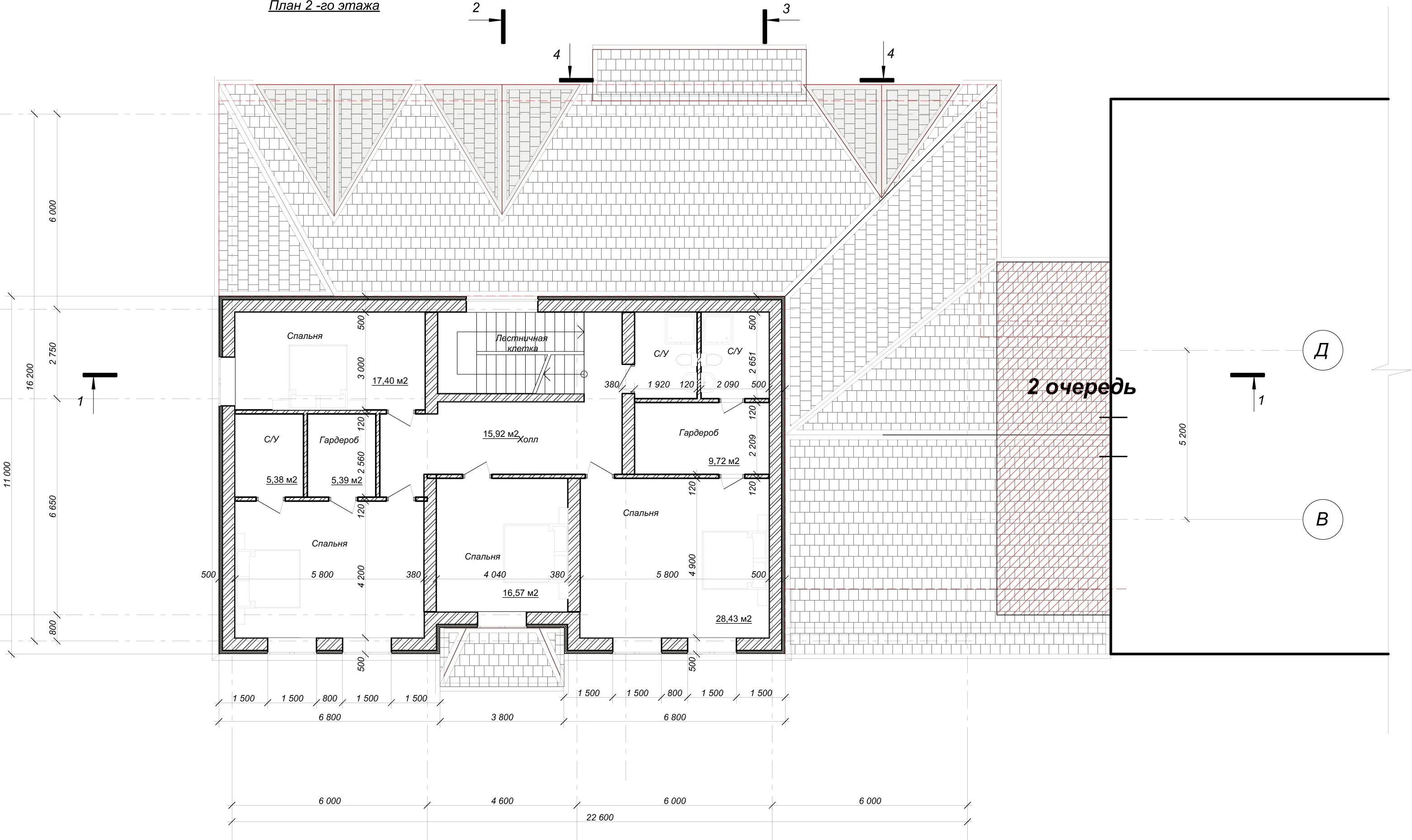 Планировка проекта дома №h-1116 H-1116_p2.webp