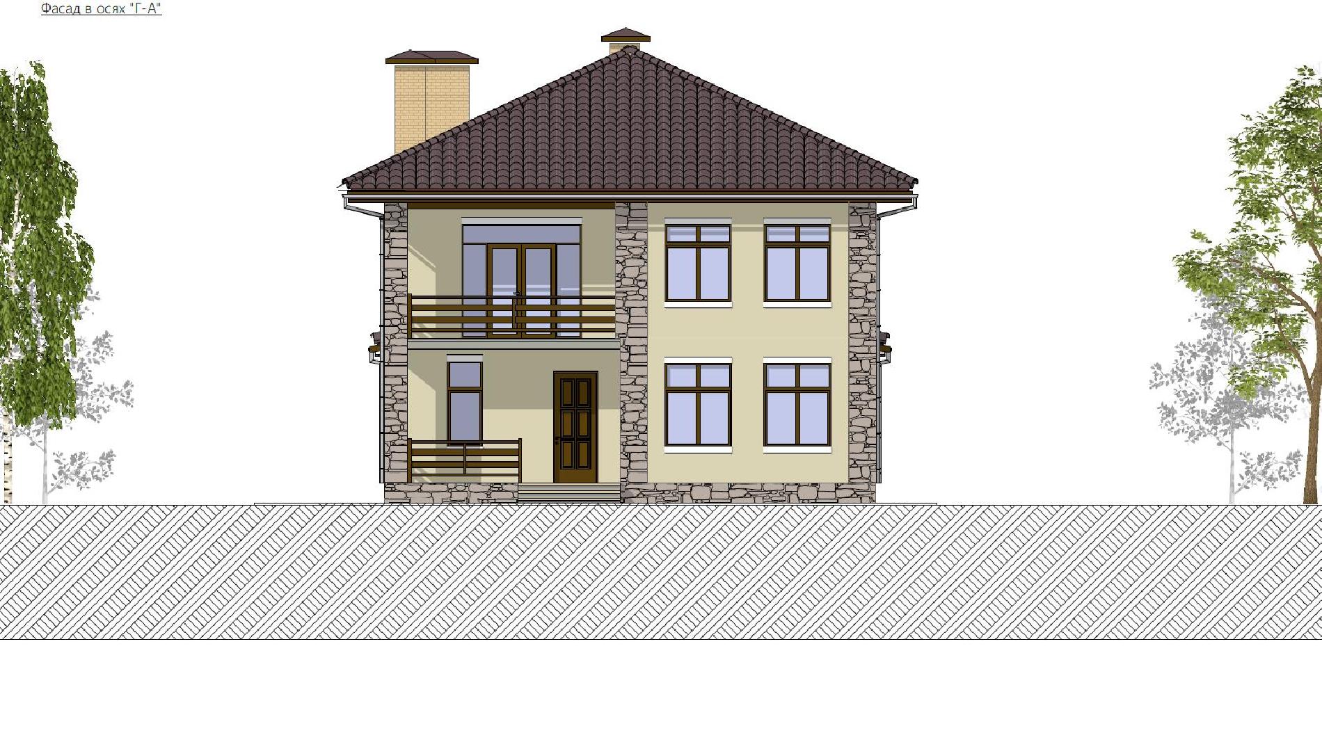 Фасады проекта дома №h-1406 H-1406_f1.jpg