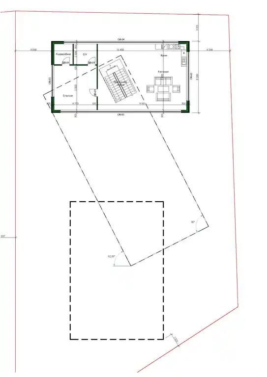 Планировка проекта дома №h-1609 H-1609_p3-proekt-doma-arhion.webp