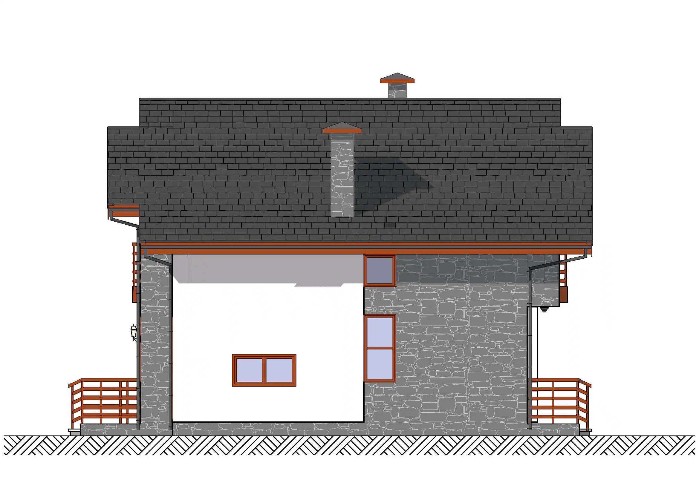 Фасады проекта дома №h-1611 proect-1611-f4.webp