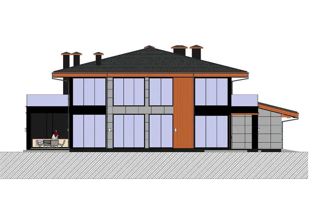 Фасады проекта дома №h-1615 H-1615_f3-proekt-doma-arhion.webp