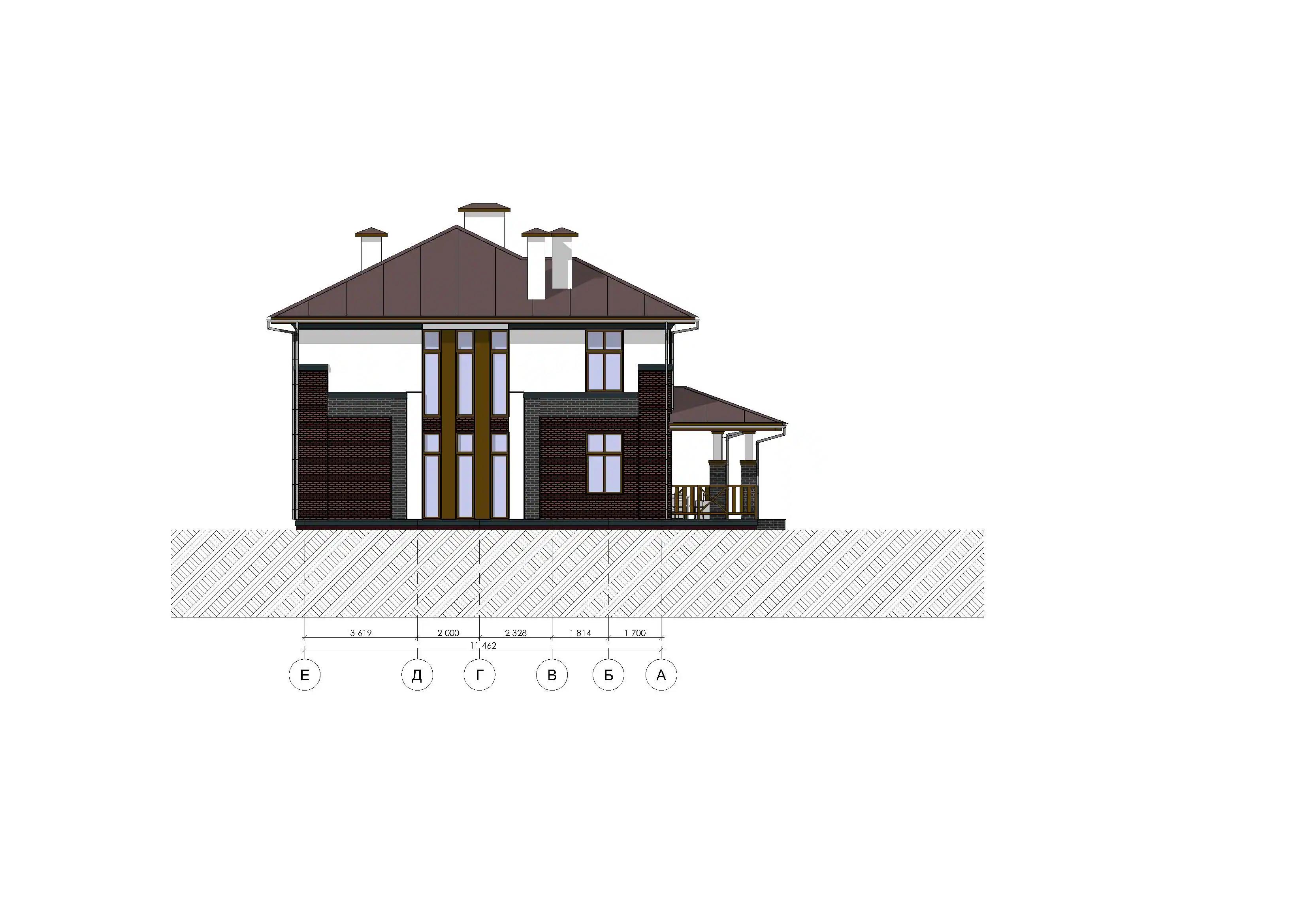 Фасады проекта дома №h-1621 proect-1621_f4_result.webp