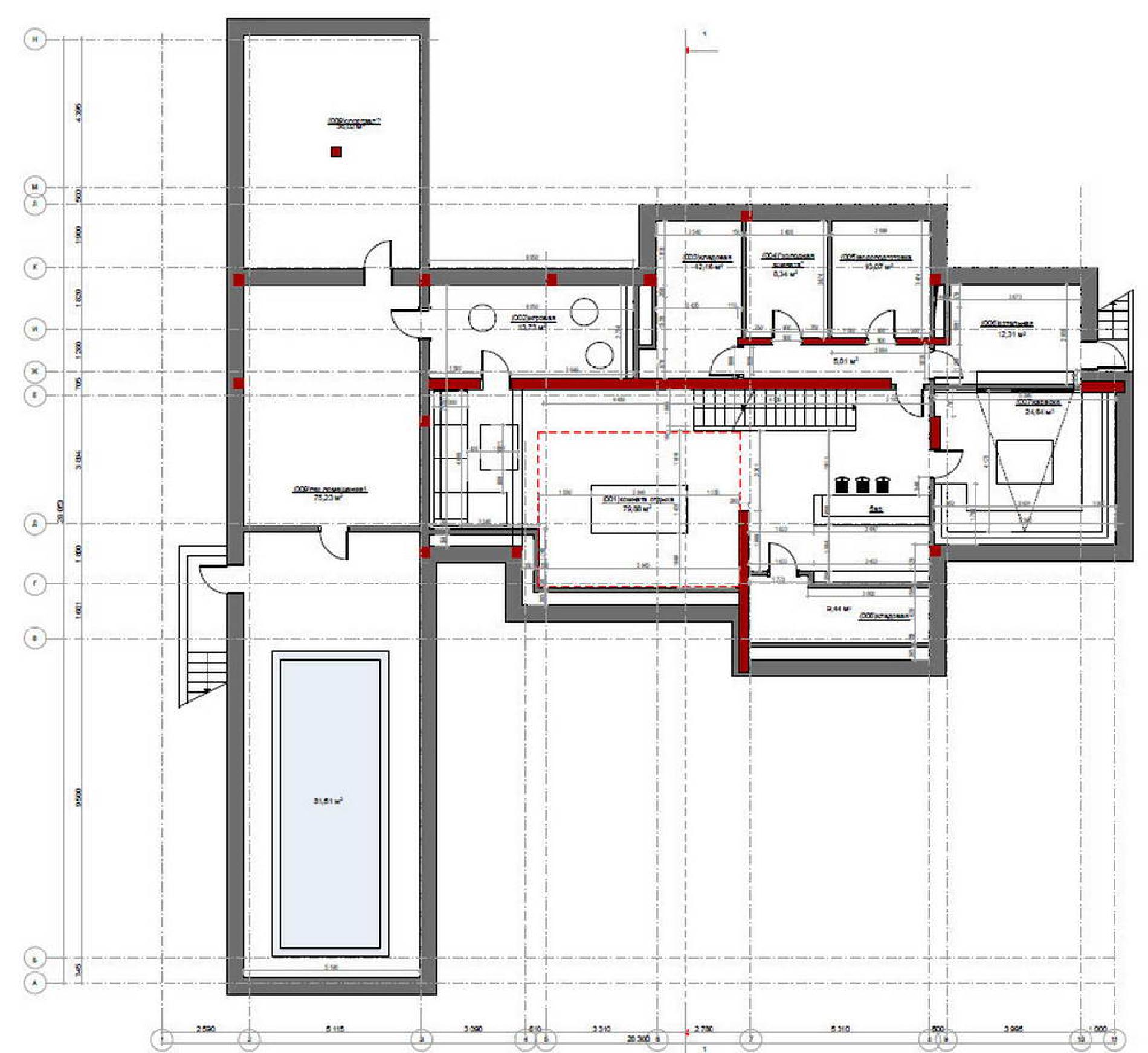 Планировка проекта дома №h-22 House-in-Marfino-39.jpg