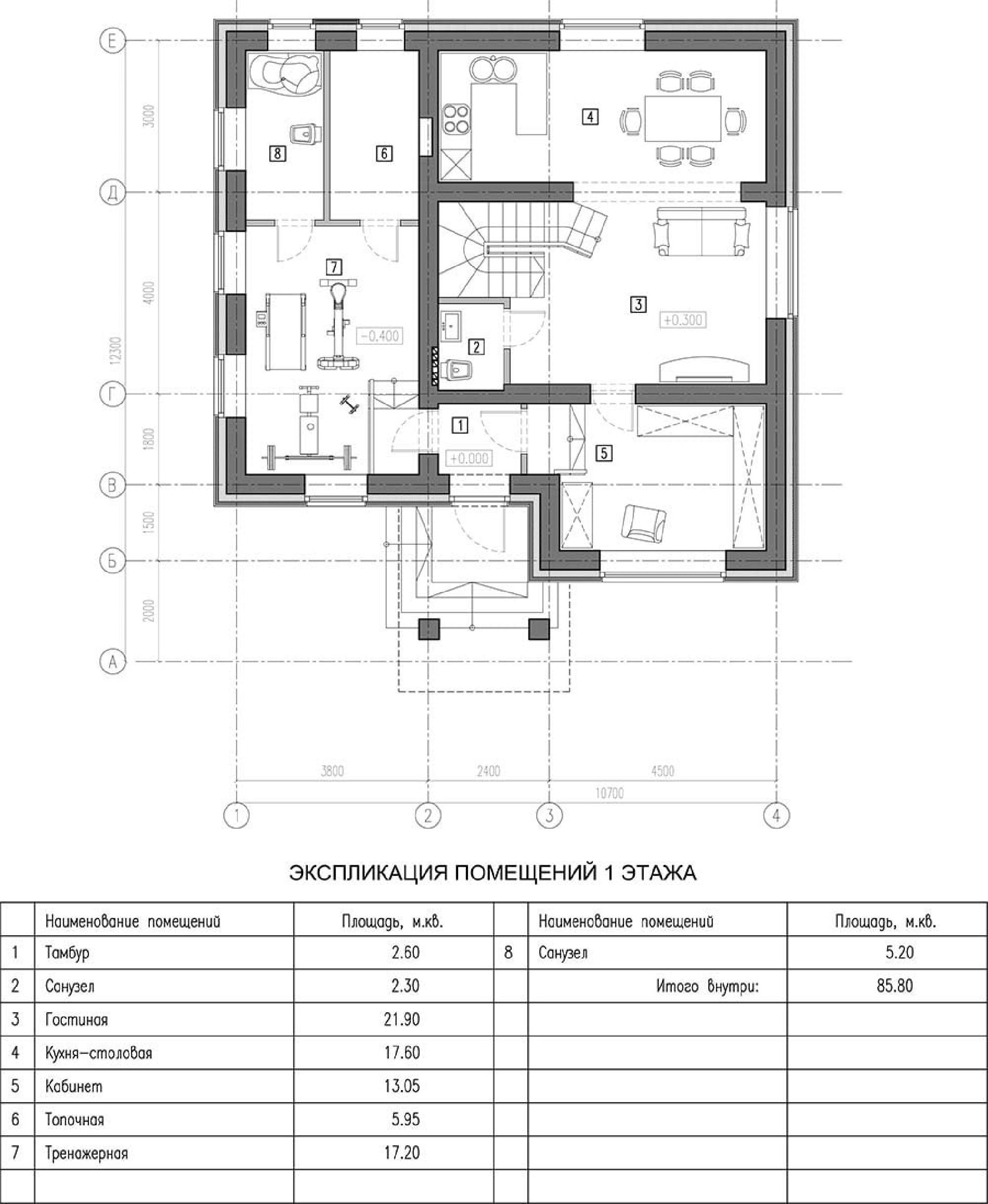 Планировка проекта дома №kr-165 kr-165_p1-min.jpg