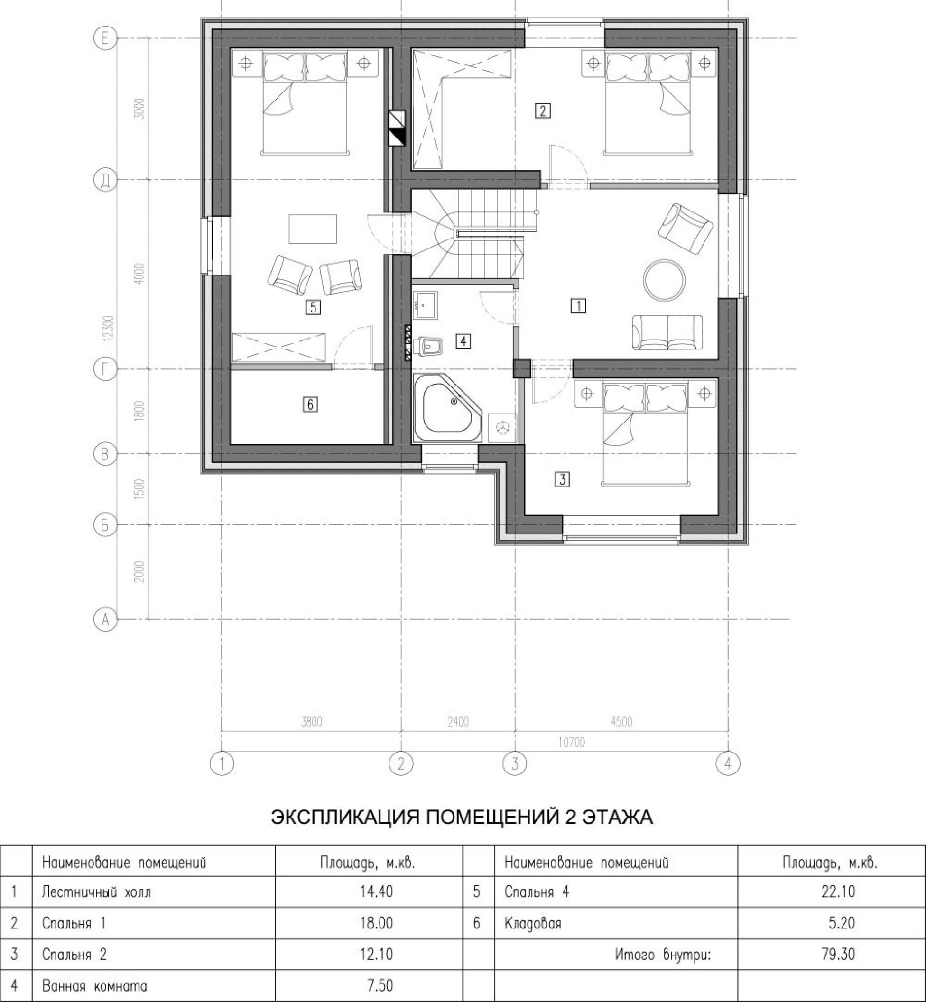Планировка проекта дома №kr-165 kr-165_p2-min.jpg