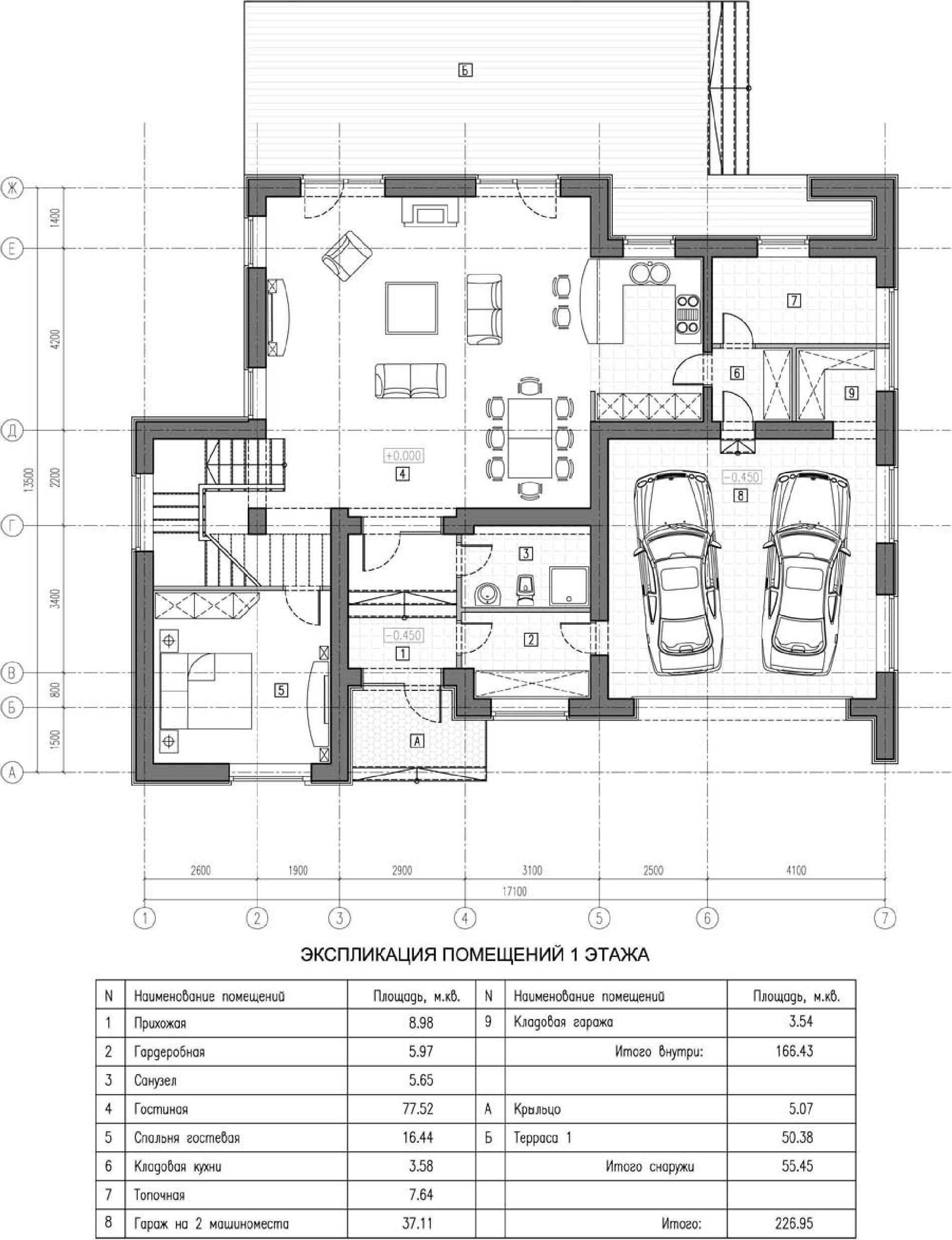Планировка проекта дома №kr-319 5bbb3464dcb6e.jpg