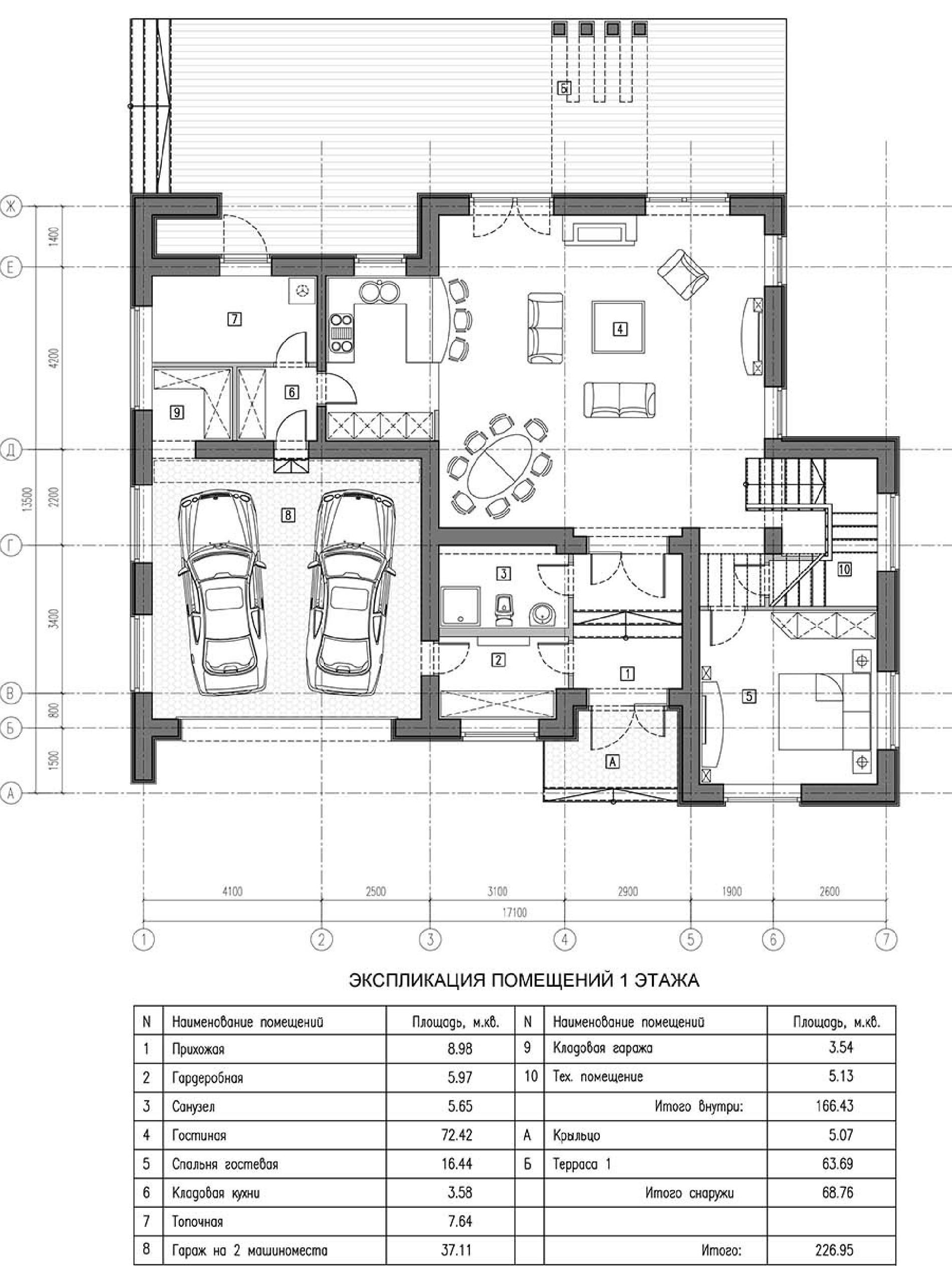 Планировка проекта дома №kr-323 5bbb3487c978e.jpg