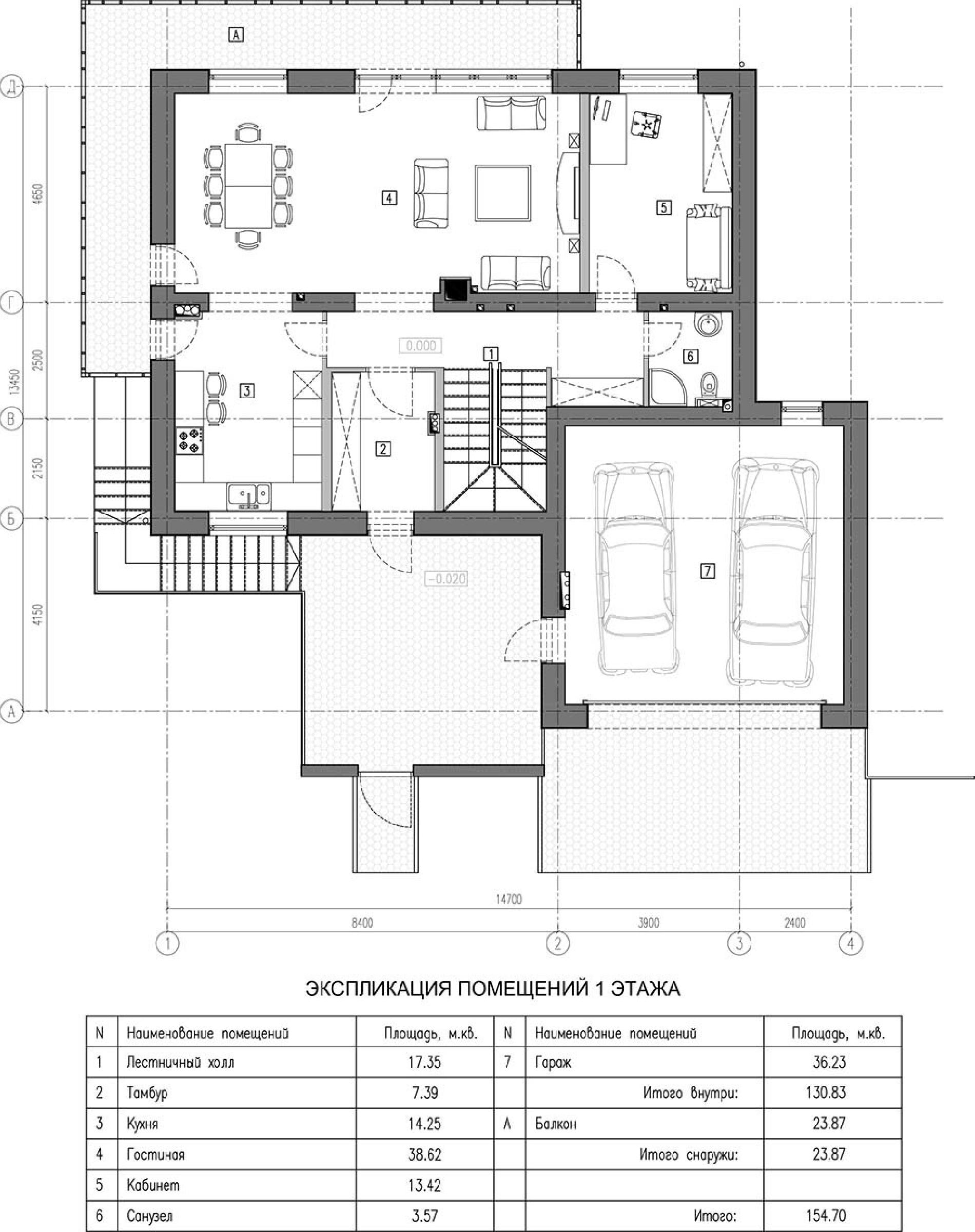 Планировка проекта дома №kr-337 kr-337_p1.jpg