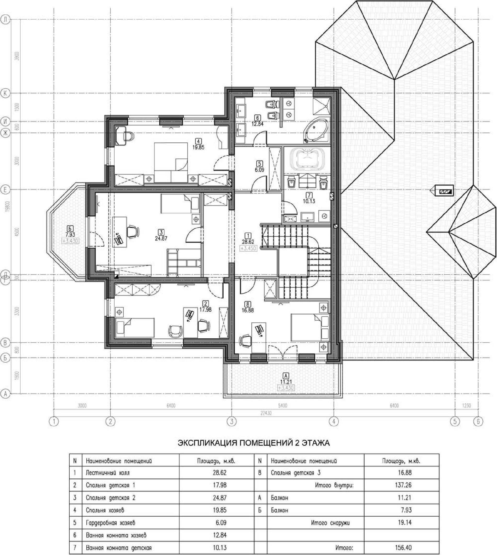 Планировка проекта дома №kr-375 5bbb35d7b242e.jpg