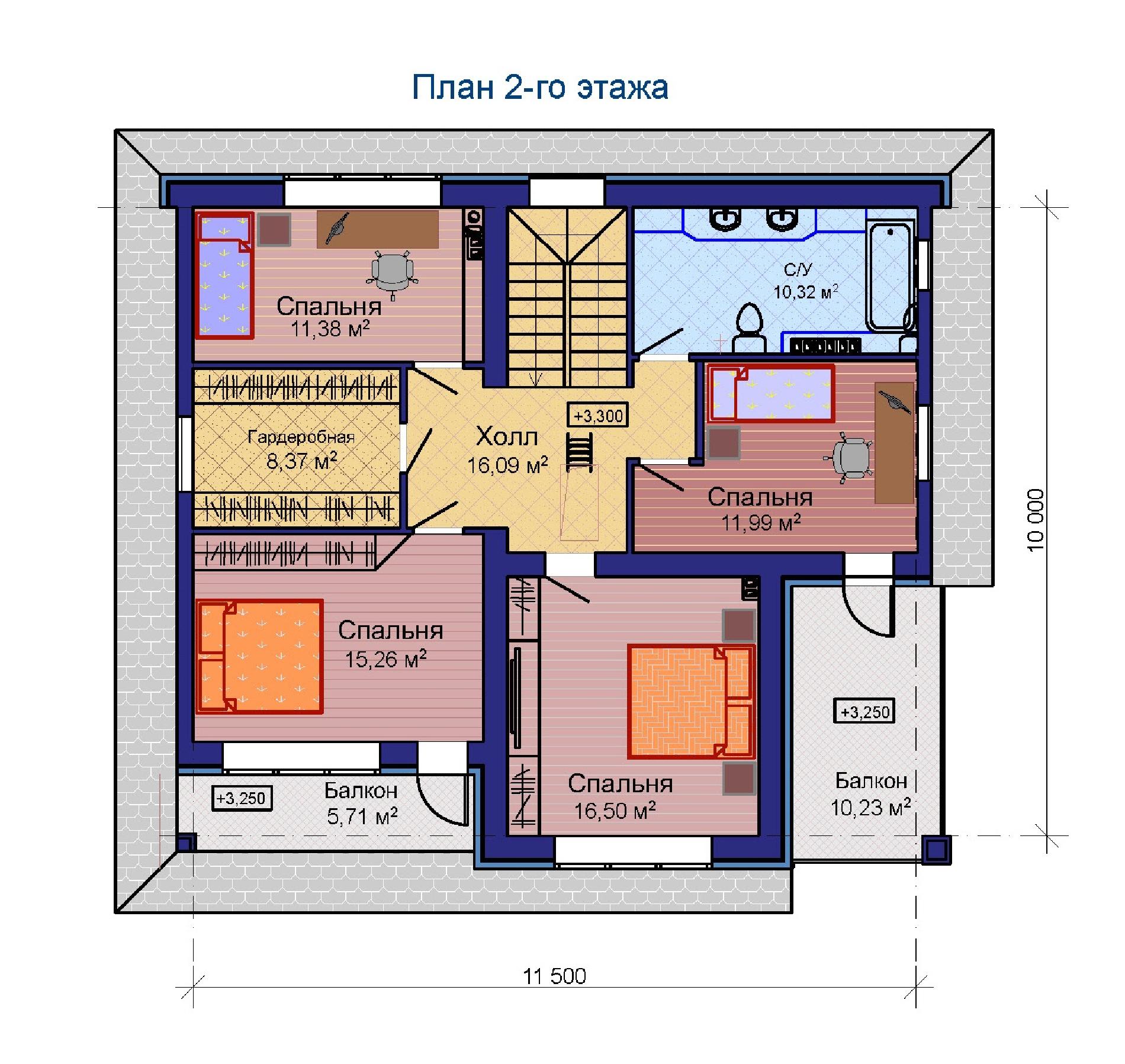 Планировка проекта дома №m-328 328_2.jpg