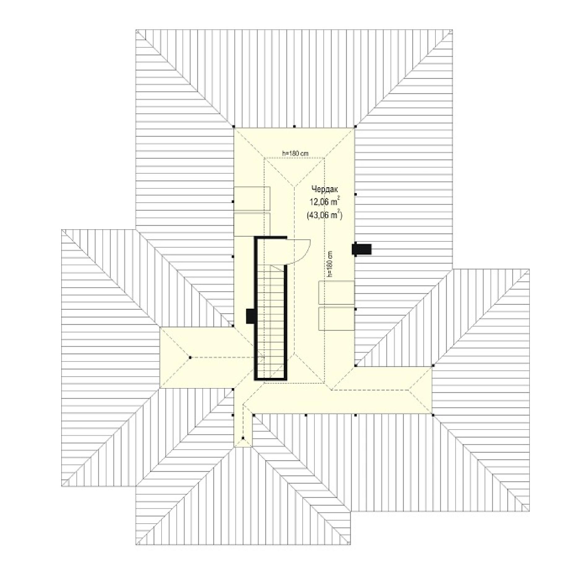 Планировка проекта дома №mp-132 proect_mp-132-pl2.jpg