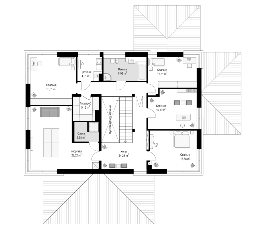 Планировка проекта дома №mp-193 proect_mp-193-pl3.jpg