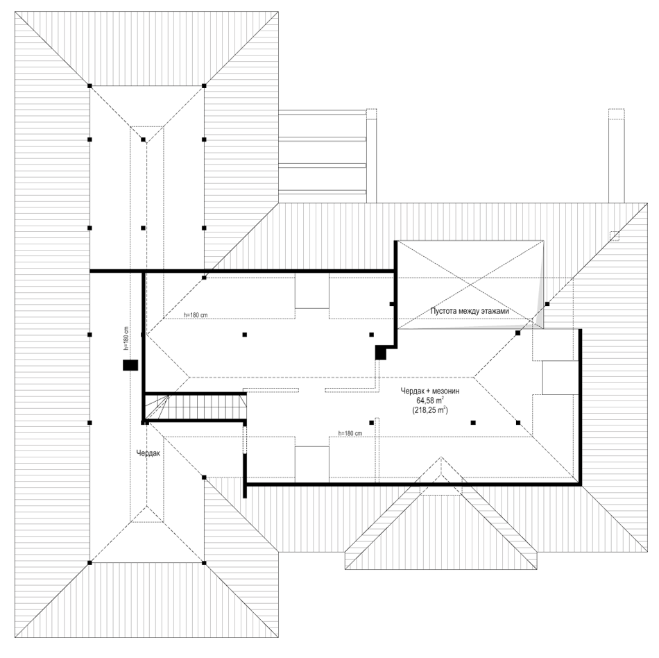 Планировка проекта дома №mp-253 proect_mp-253-pl3.jpg