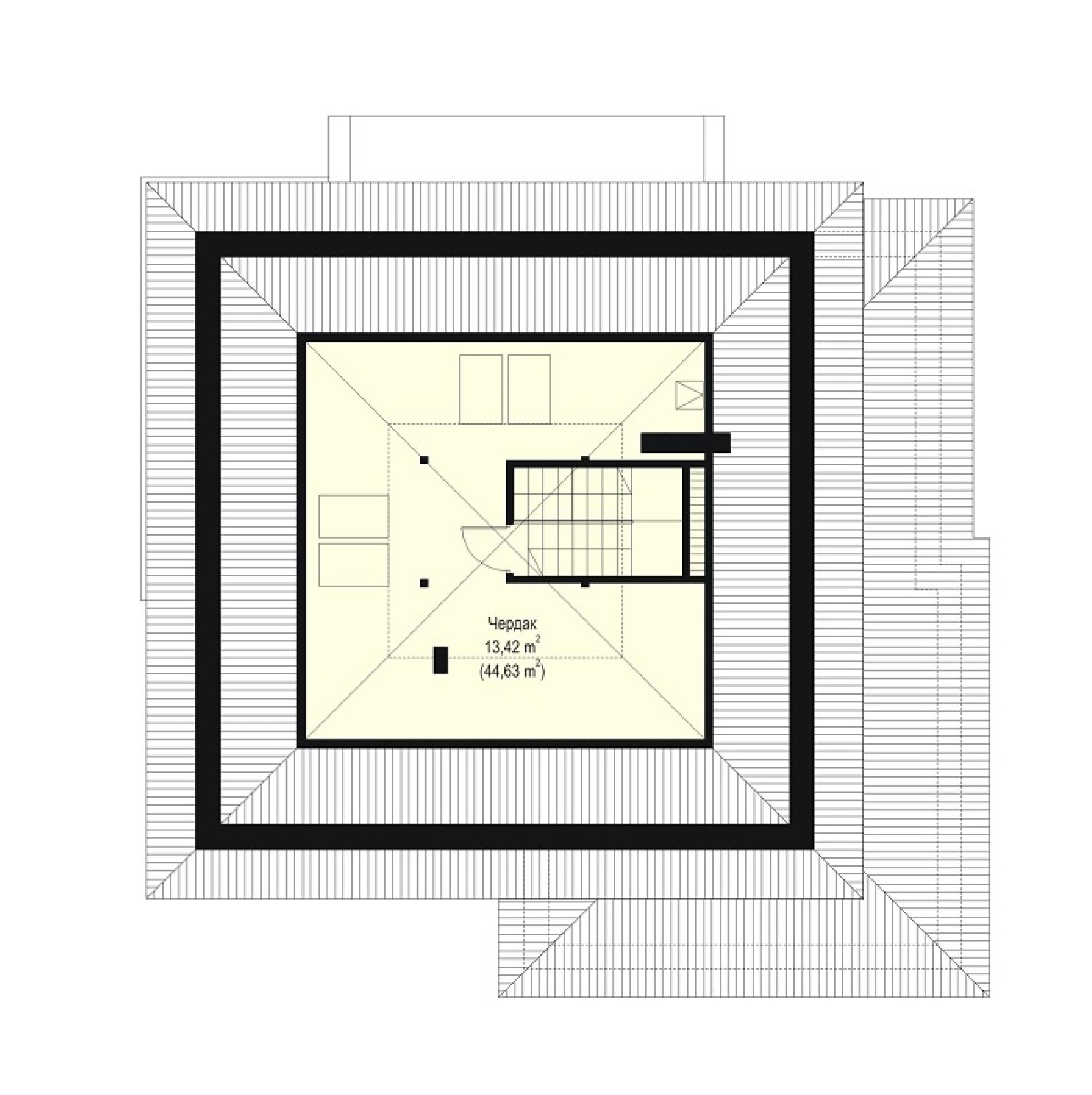 Планировка проекта дома №mp-265 proect_mp-265-pl5.jpg