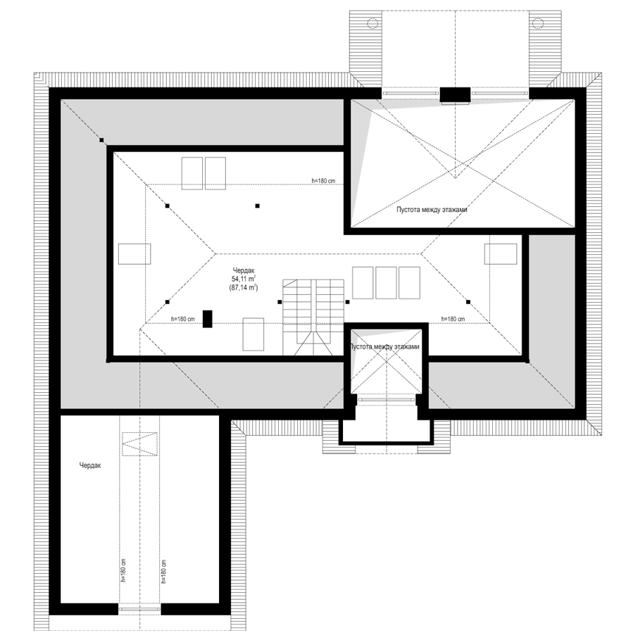 Планировка проекта дома №mp-282 proect_mp-282-pl3.jpg