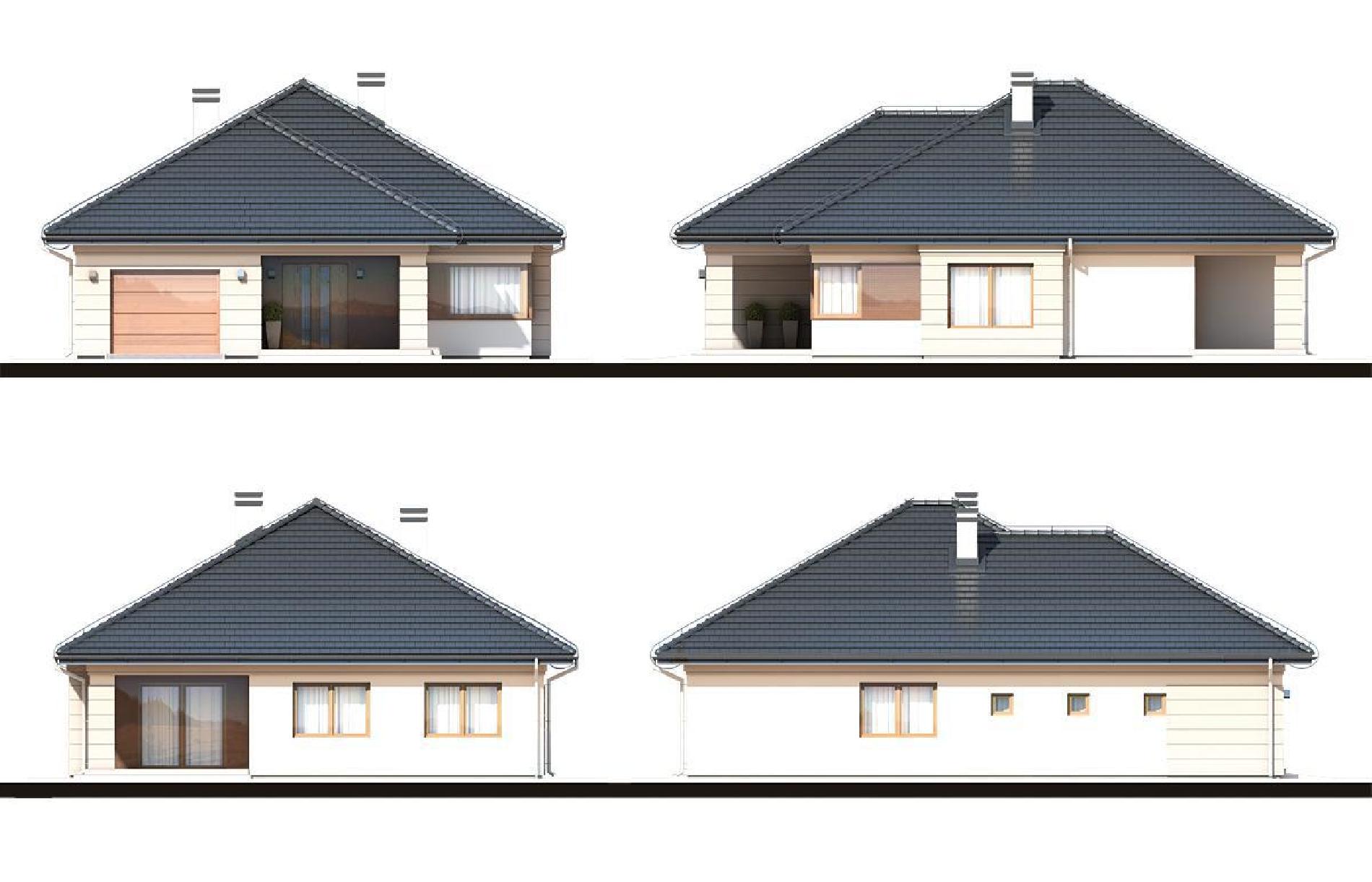 Фасады проекта дома №pl-390 pl-390_f1.jpg