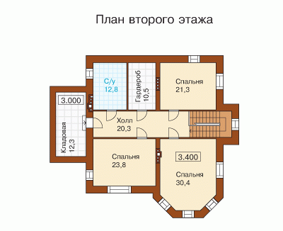 Планировка проекта дома №s-590-1k s-590-1k-p2.gif