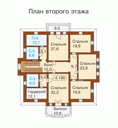 Планировка проекта дома №v-729-1k v-729-1k-p2.gif