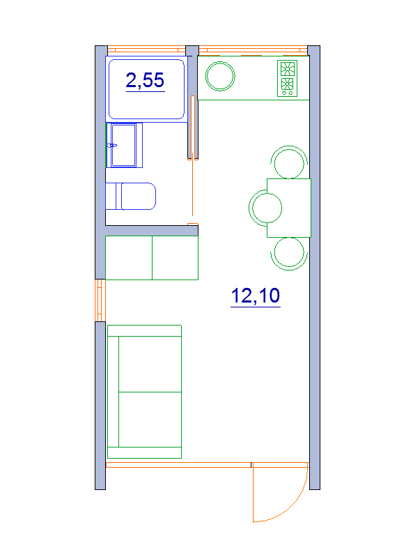 Дом 3 на 5 с мансардой