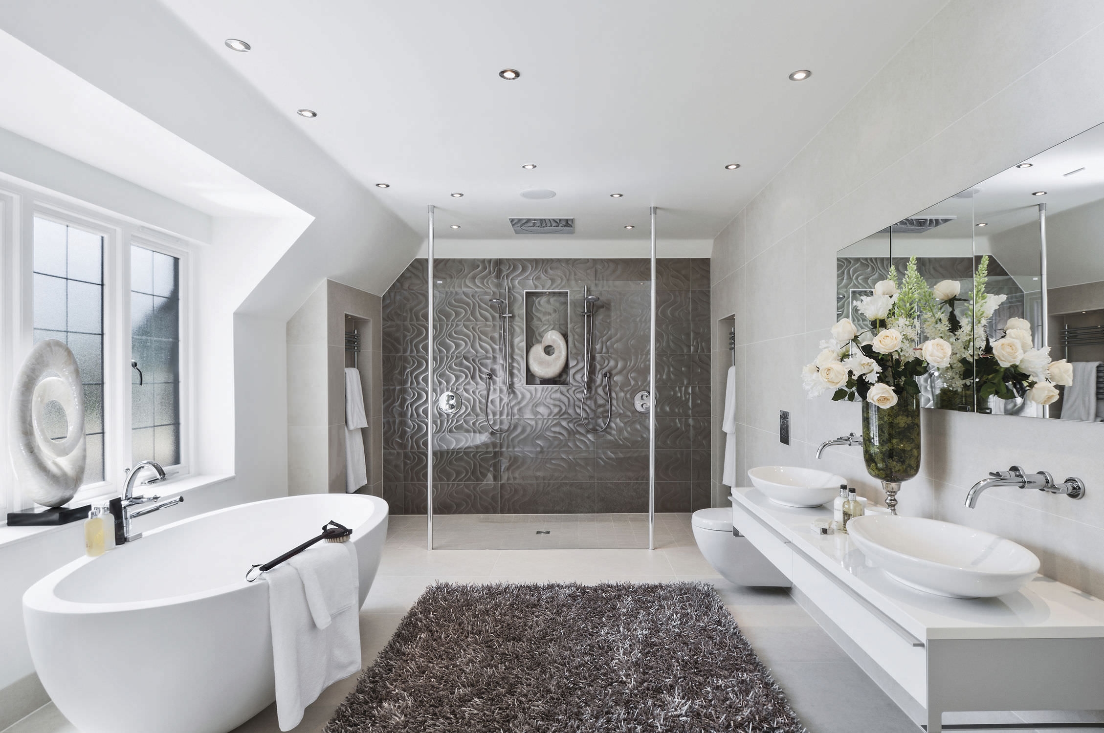 Светлая современная ванная комната. Стильная ванная комната. Дизайнерские Ванные комнаты. Современная ванная комната. Современная стильная ванная.