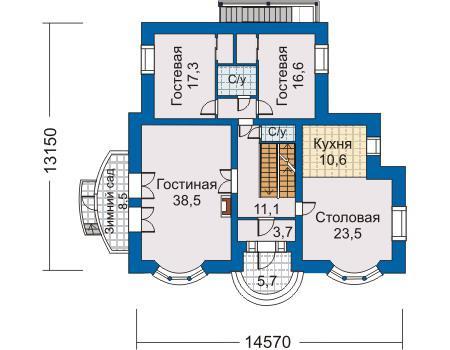 Планировка проекта дома №30-24 30-24_1.jpg