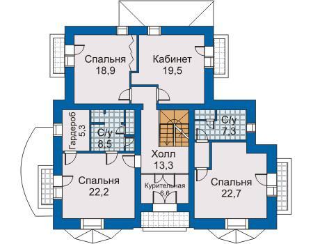 Планировка проекта дома №30-24 30-24_2.jpg