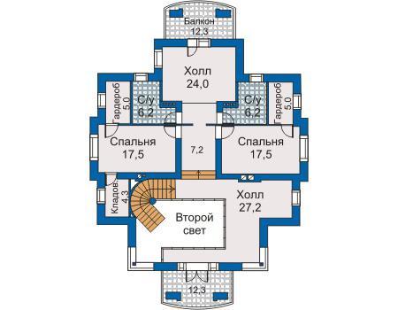 Планировка проекта дома №30-51 30-51_2.jpg