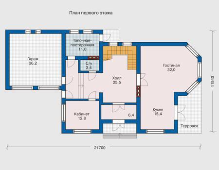 Планировка проекта дома №31-69 31-69_1.jpg