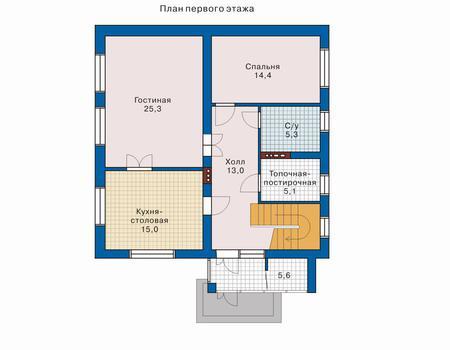 Планировка проекта дома №32-35 32-35_1.jpg