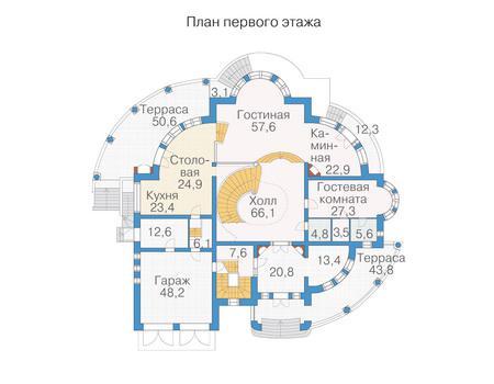 Планировка проекта дома №36-24 36-24_1.jpg