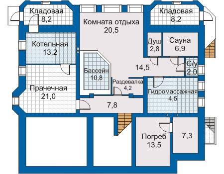 Планировка проекта дома №38-00 30-88_0.jpg