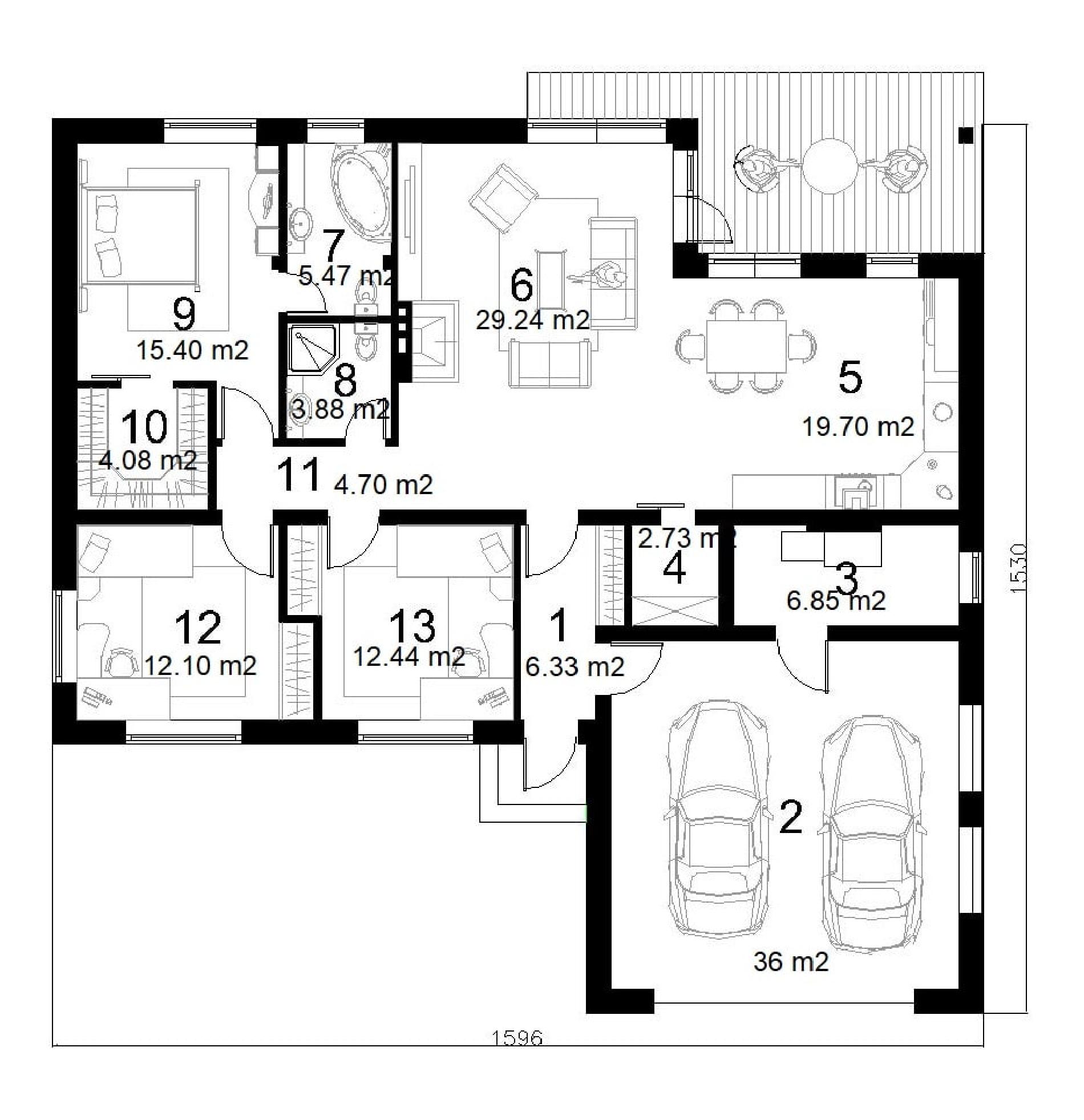 Планировка проекта дома №91-159 91-159_p1-min.jpg